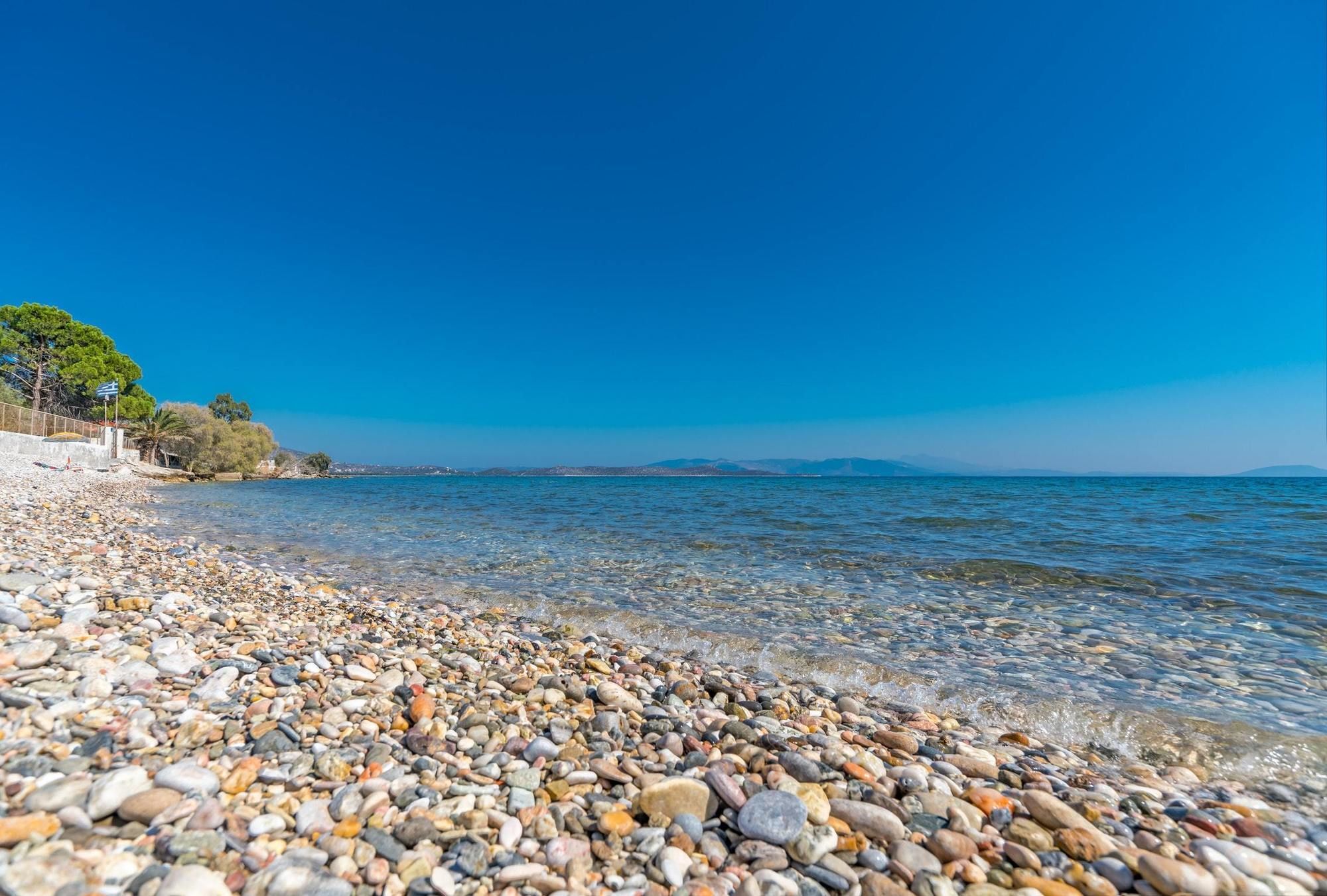 Maria'S Seaside Villa - House With 3 Rooms In Marathon, With Wonderful Eksteriør bilde
