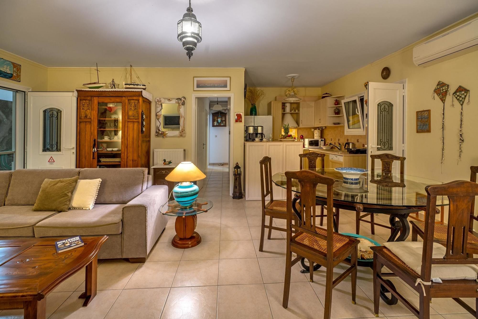 Maria'S Seaside Villa - House With 3 Rooms In Marathon, With Wonderful Eksteriør bilde