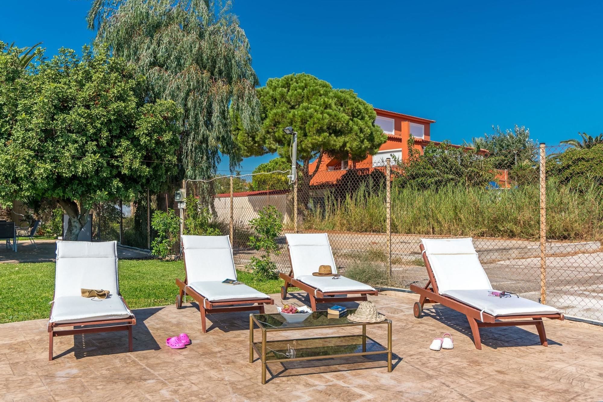 Maria'S Seaside Villa - House With 3 Rooms In Marathon, With Wonderful Eksteriør bilde