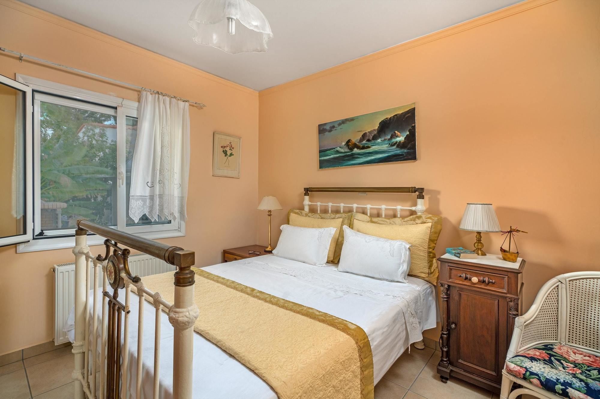 Maria'S Seaside Villa - House With 3 Rooms In Marathon, With Wonderful Eksteriør bilde