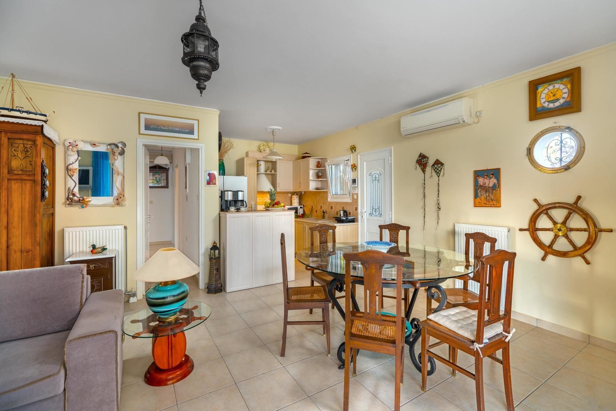 Maria'S Seaside Villa - House With 3 Rooms In Marathon, With Wonderful Eksteriør bilde