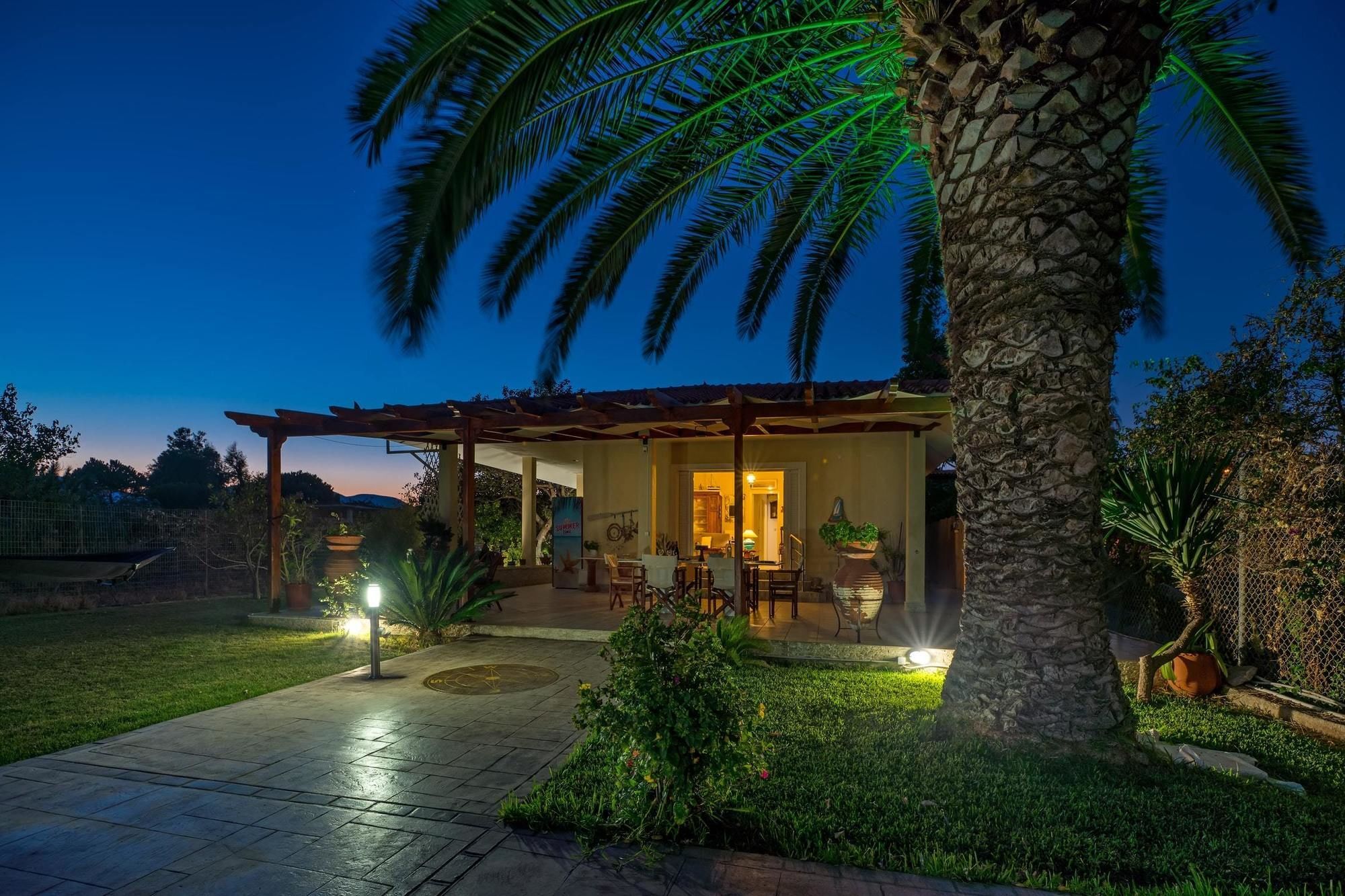 Maria'S Seaside Villa - House With 3 Rooms In Marathon, With Wonderful Eksteriør bilde